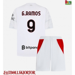 AC Milan Goncalo Ramos #9 Borta Kläder Barn 2026-27 Kortärmad (+ Korta byxor)